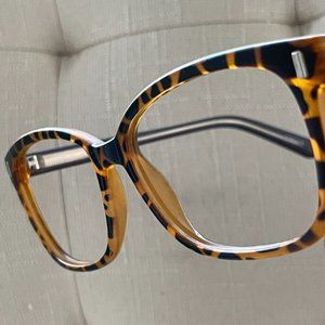 Zenni Sunglasses Eyeglasses Frame Brown Tortoise Glasses Frame only